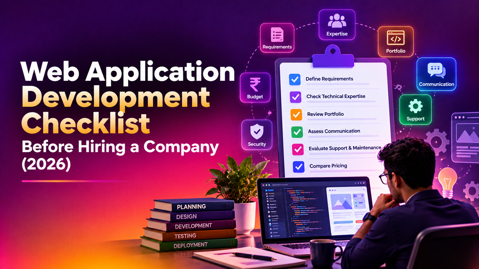Web Application Development Checklist Before Hiring a Company (2026)