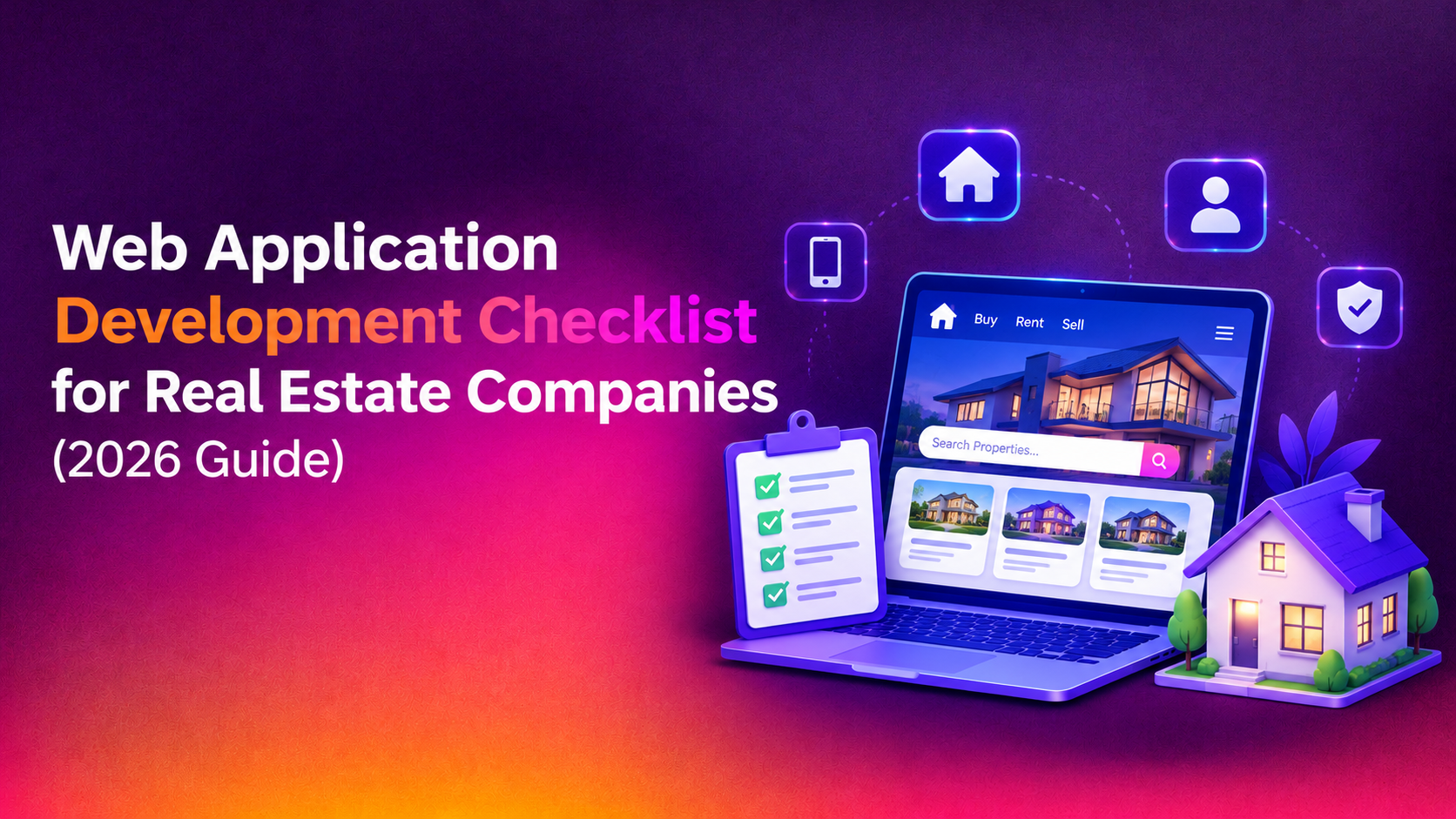 Web Application Development Checklist for Real Estate Companies (2026 Guide)