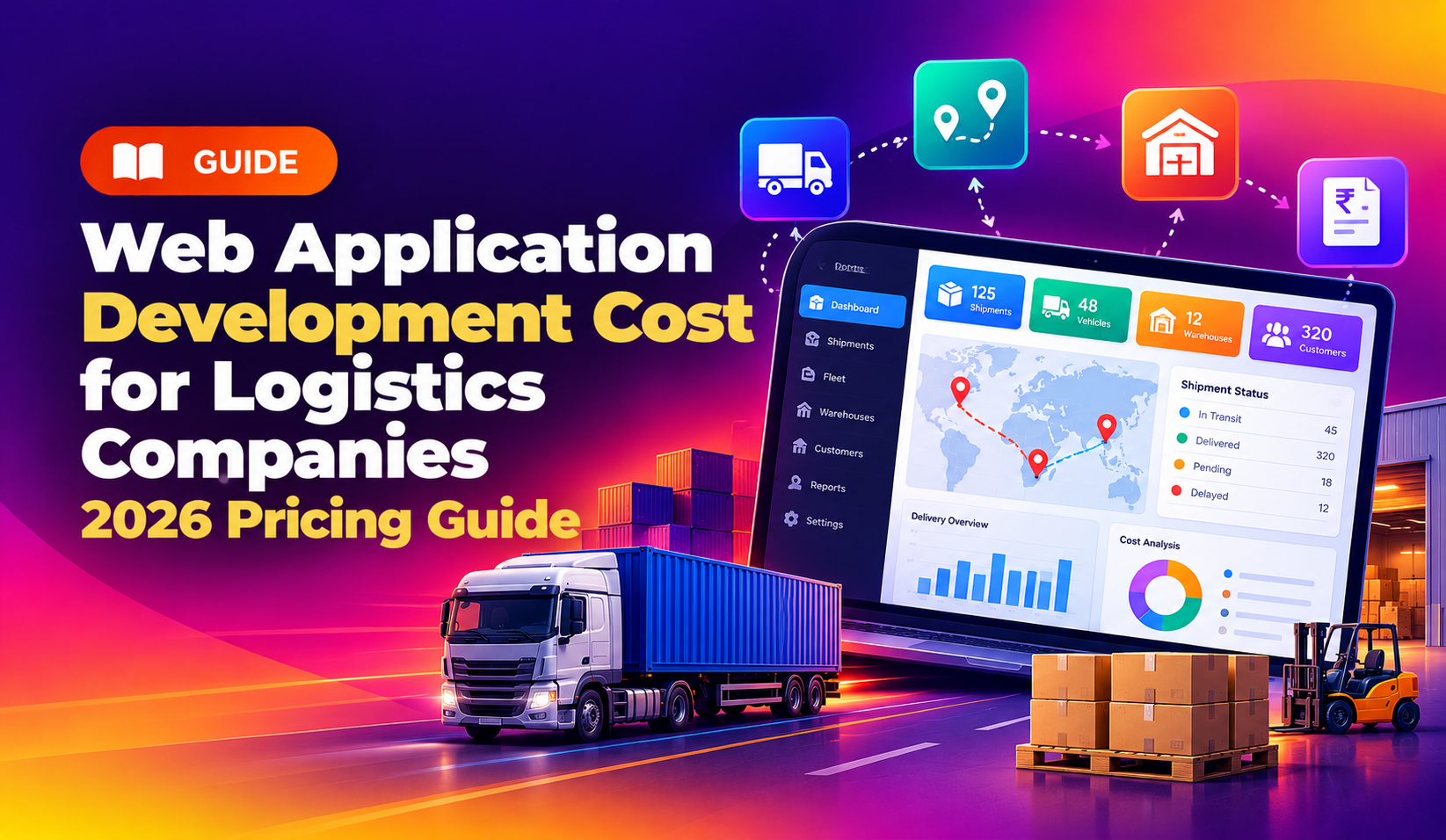 Web Application Development Cost for Logistics Companies: 2026 Pricing Guide