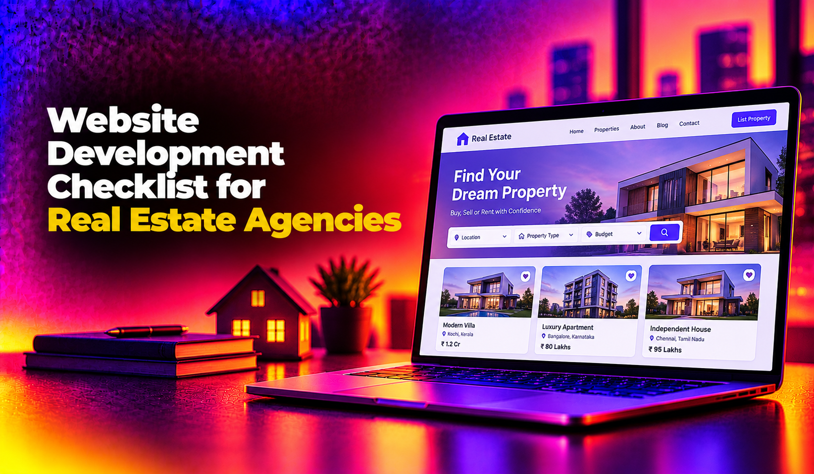 Website Development Checklist for Real Estate Agencies (2026)