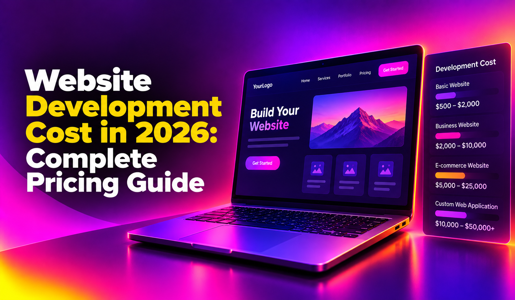 Website Development Cost in 2026: Complete Pricing Guide