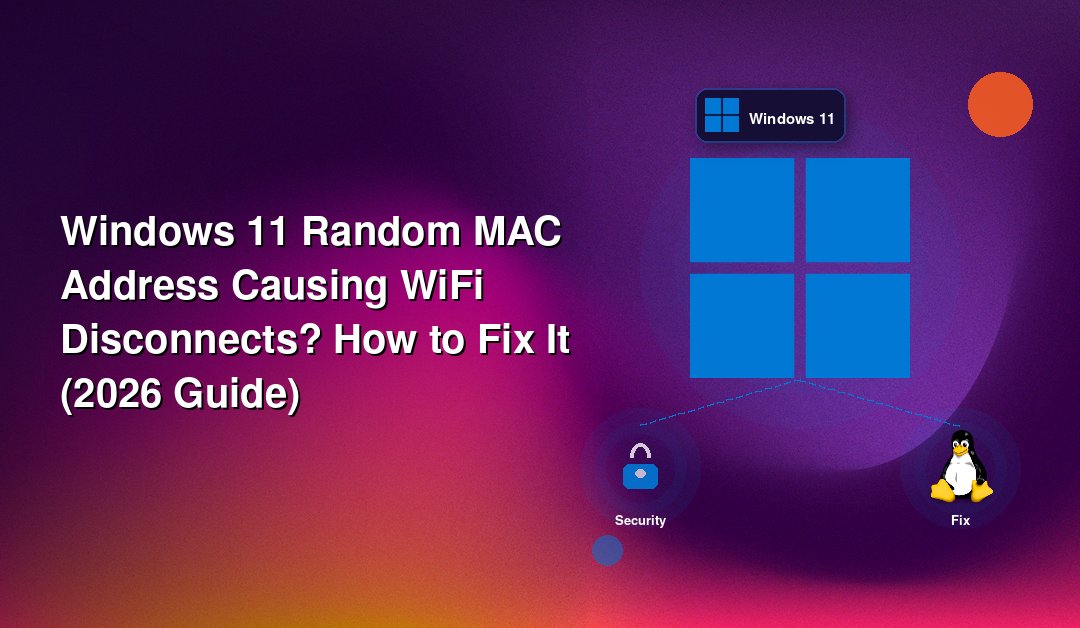 Windows 11 Random MAC Address Causing WiFi Disconnects? How to Fix It (2026 Guide)